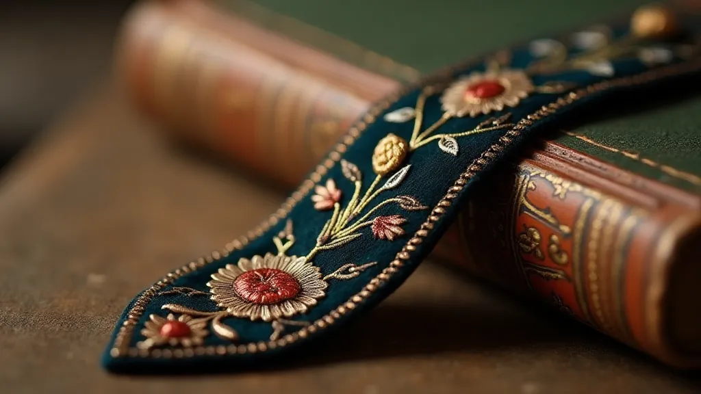 Victorian Velvet Bookmark