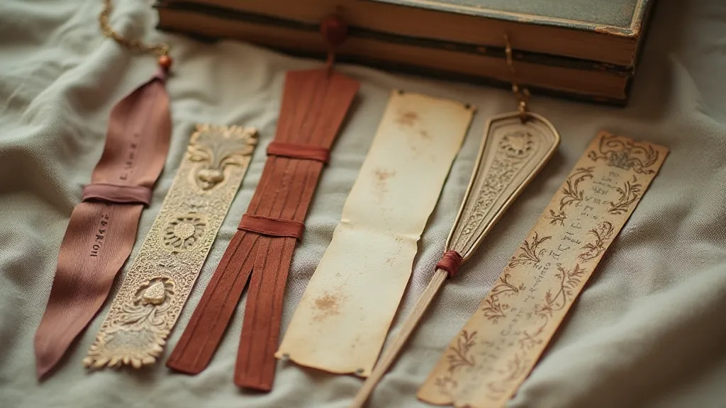 Variety of vintage bookmarks